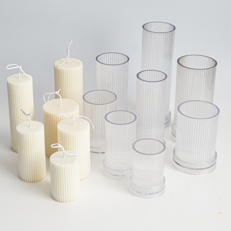 Novo diy riscas redondas dente - Candle Making Kits avaliação e preço