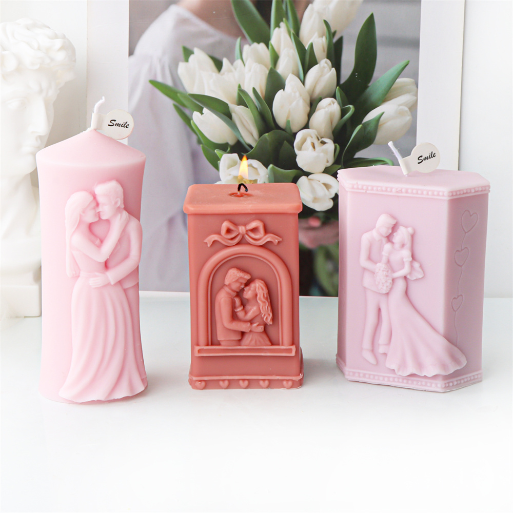Homem e mulher pilar silicone  - Candle Making Kits avaliação e preço