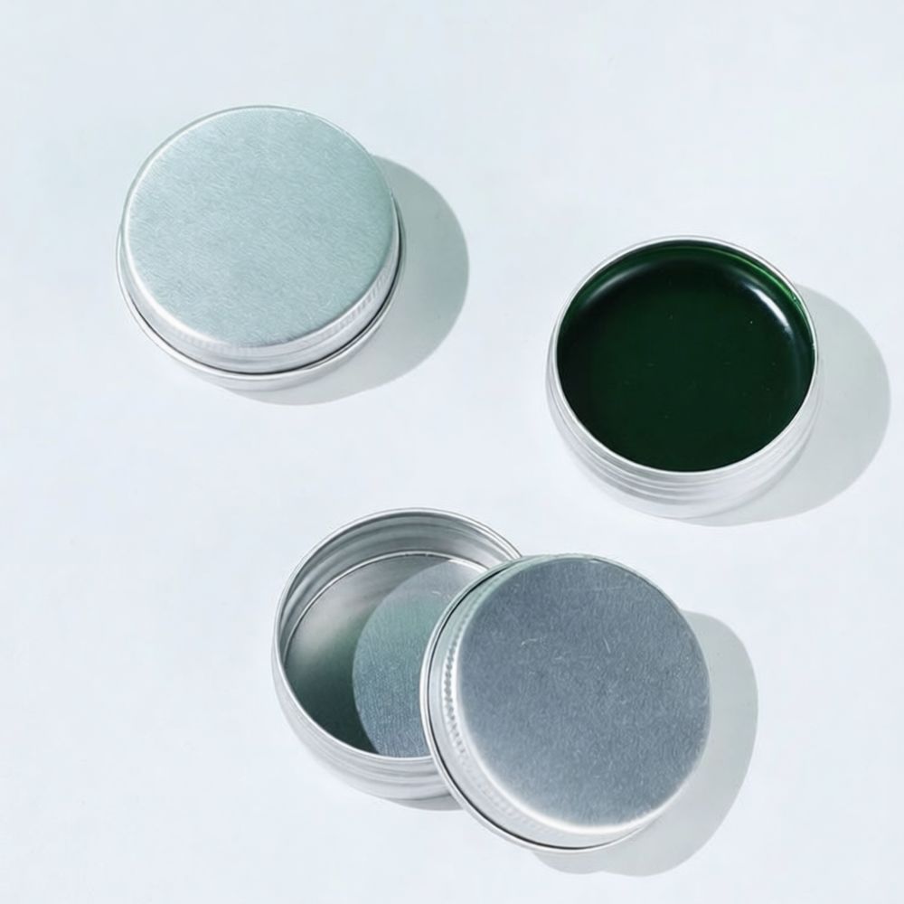 Pote de Creme Redondo de Metal - Tin Container Lid avaliação e preço